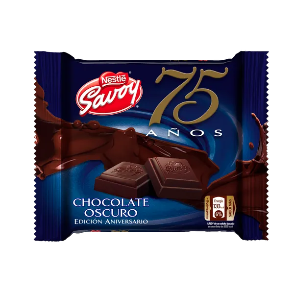 Chocolate Oscuro Savoy 75 Aniversario